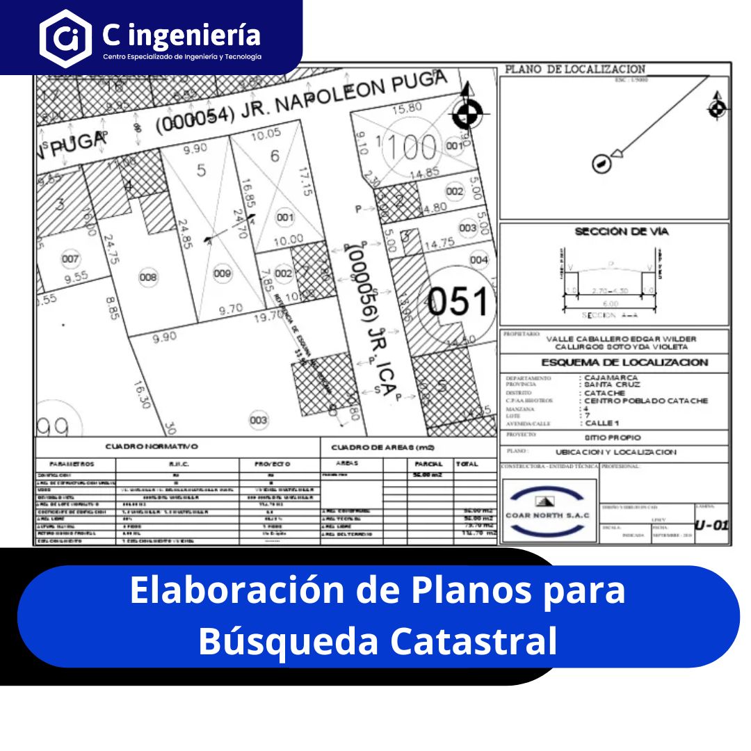 Elaboración de Planos para Búsqueda Catastral