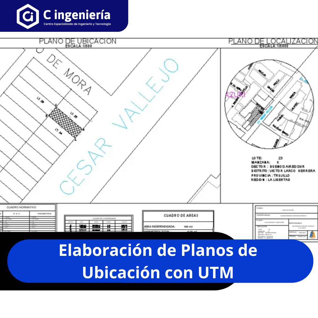 Elaboración de Planos de Ubicación con UTM