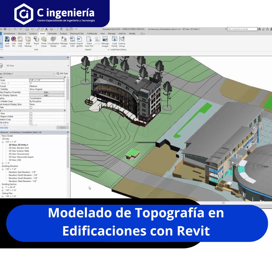 Modelado de Topografía en Edificaciones con Revit