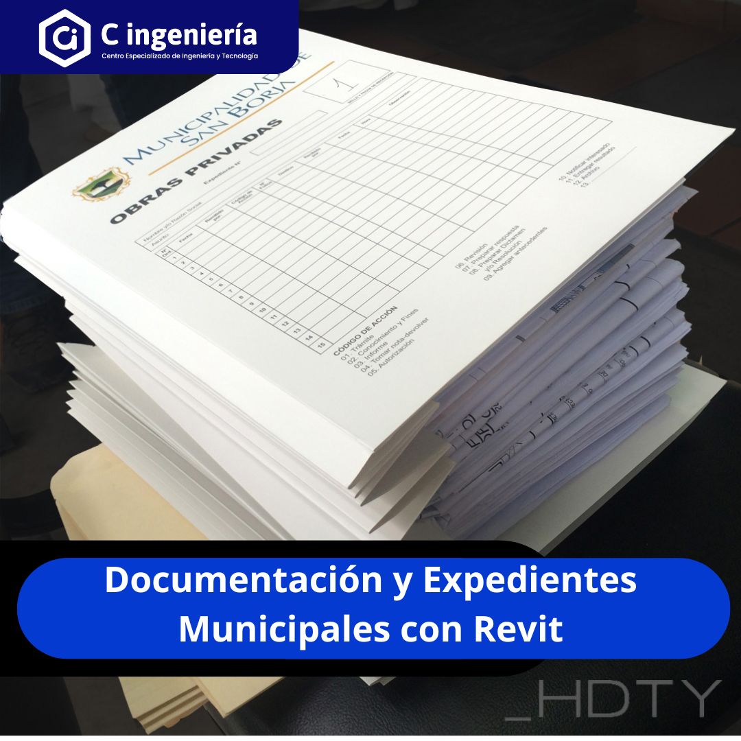 Documentación y Expedientes Municipales con REVIT