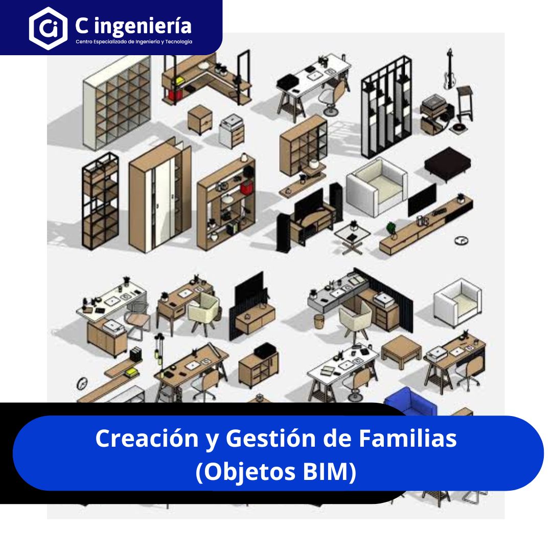 Creación y Gestión de Familias (Objetos BIM)