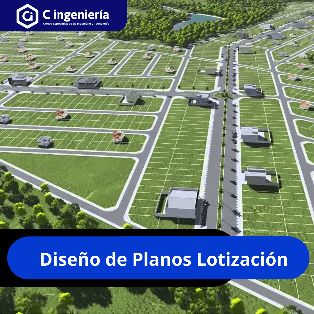 Diseño de Planos de Lotización