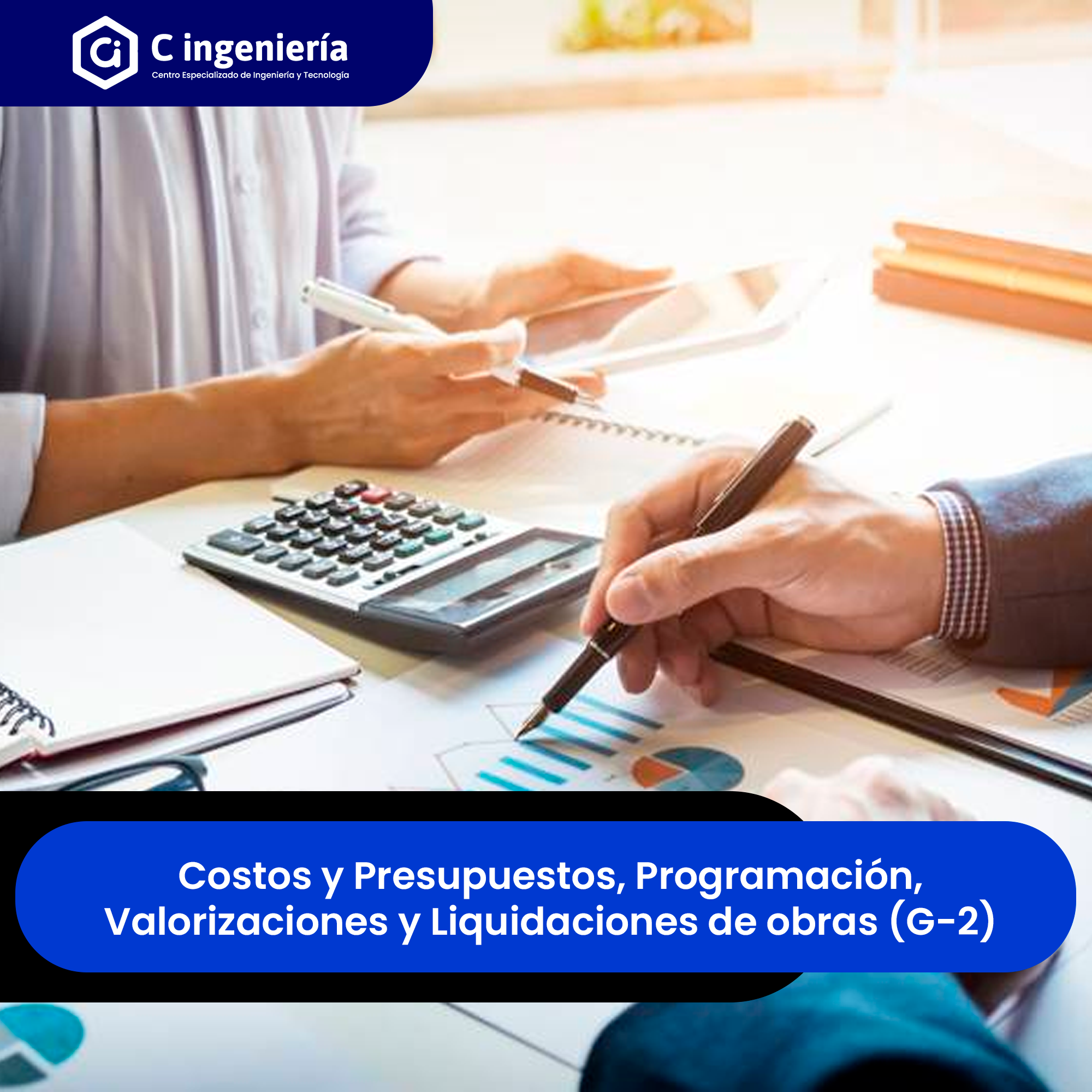 Costos y Presupuestos, Programación, Valorizaciones y Liquidaciones de obras