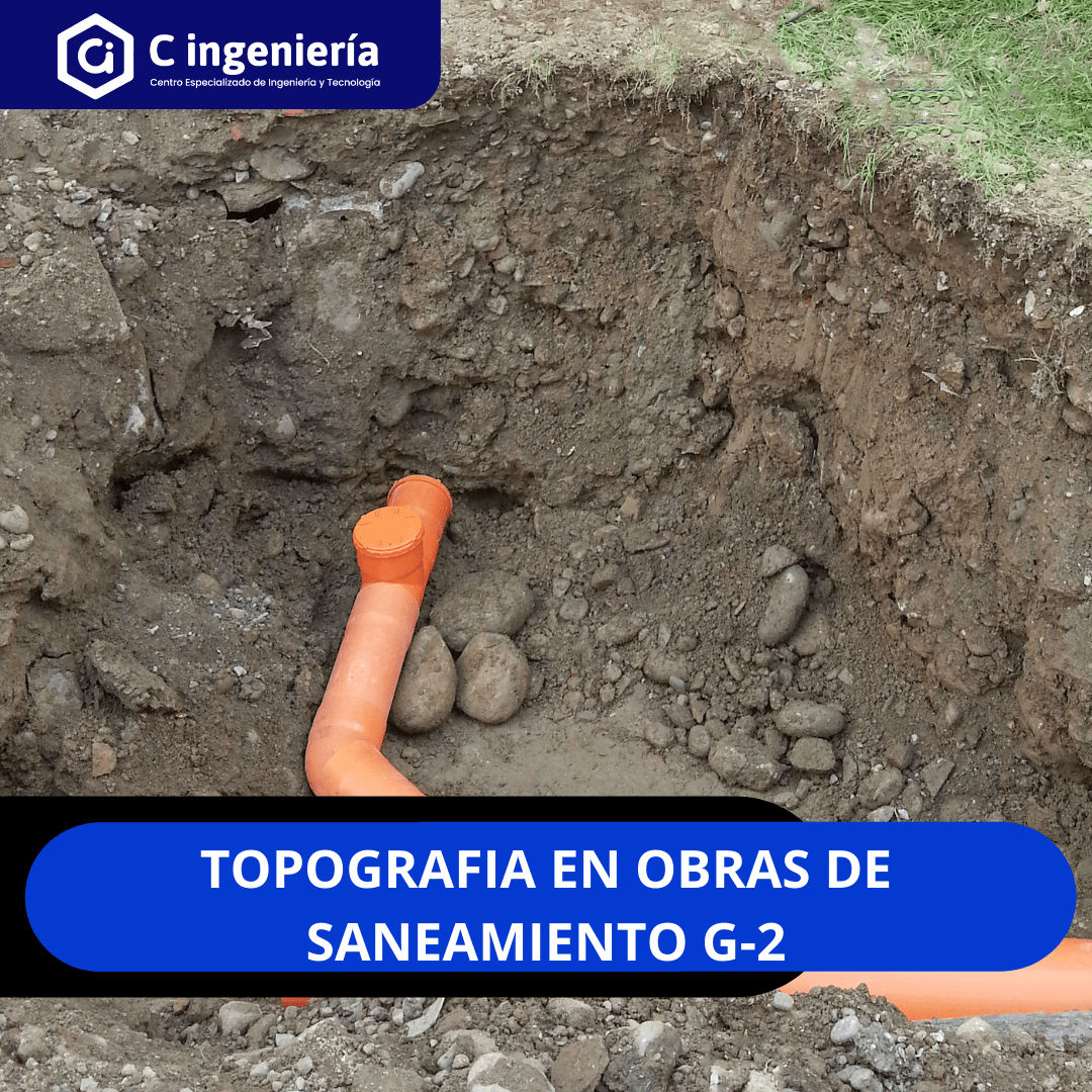 Topografía en Obras de Saneamiento