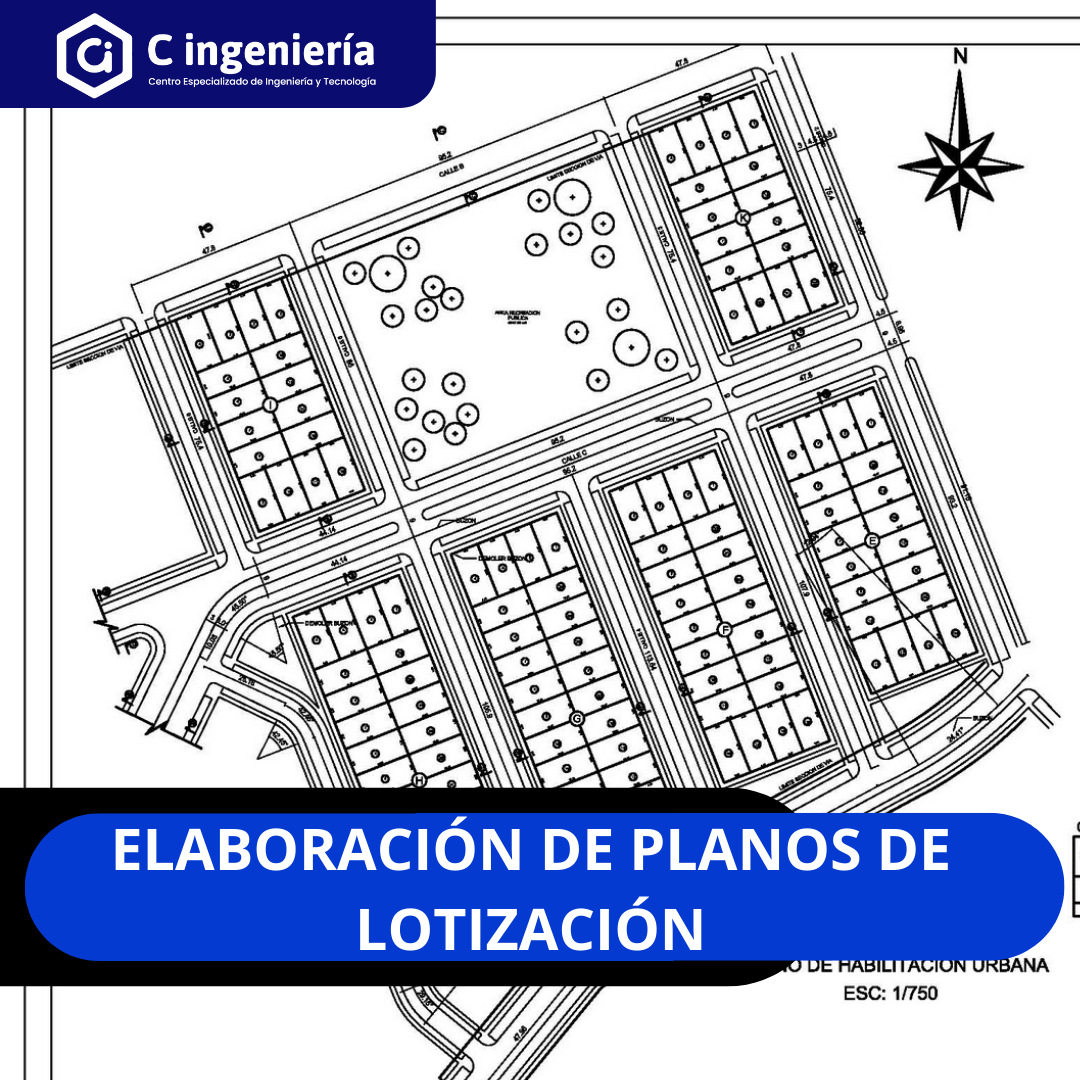 Elaboración de Planos de Lotización