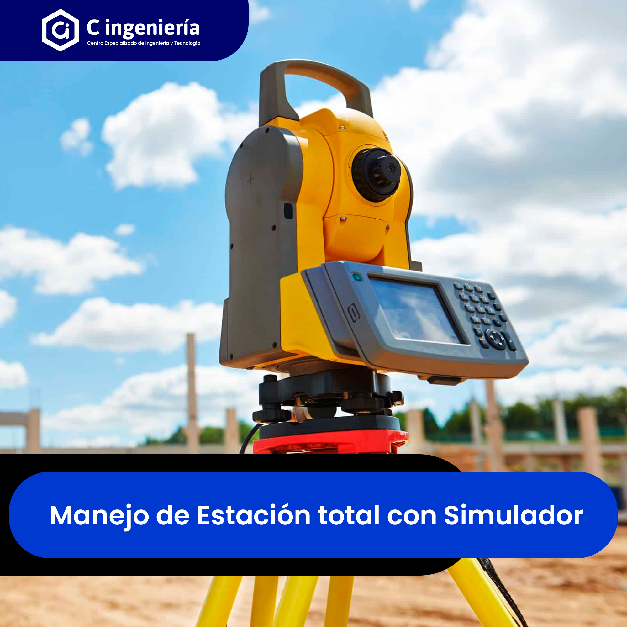 Manejo de Estación Total con Simulador