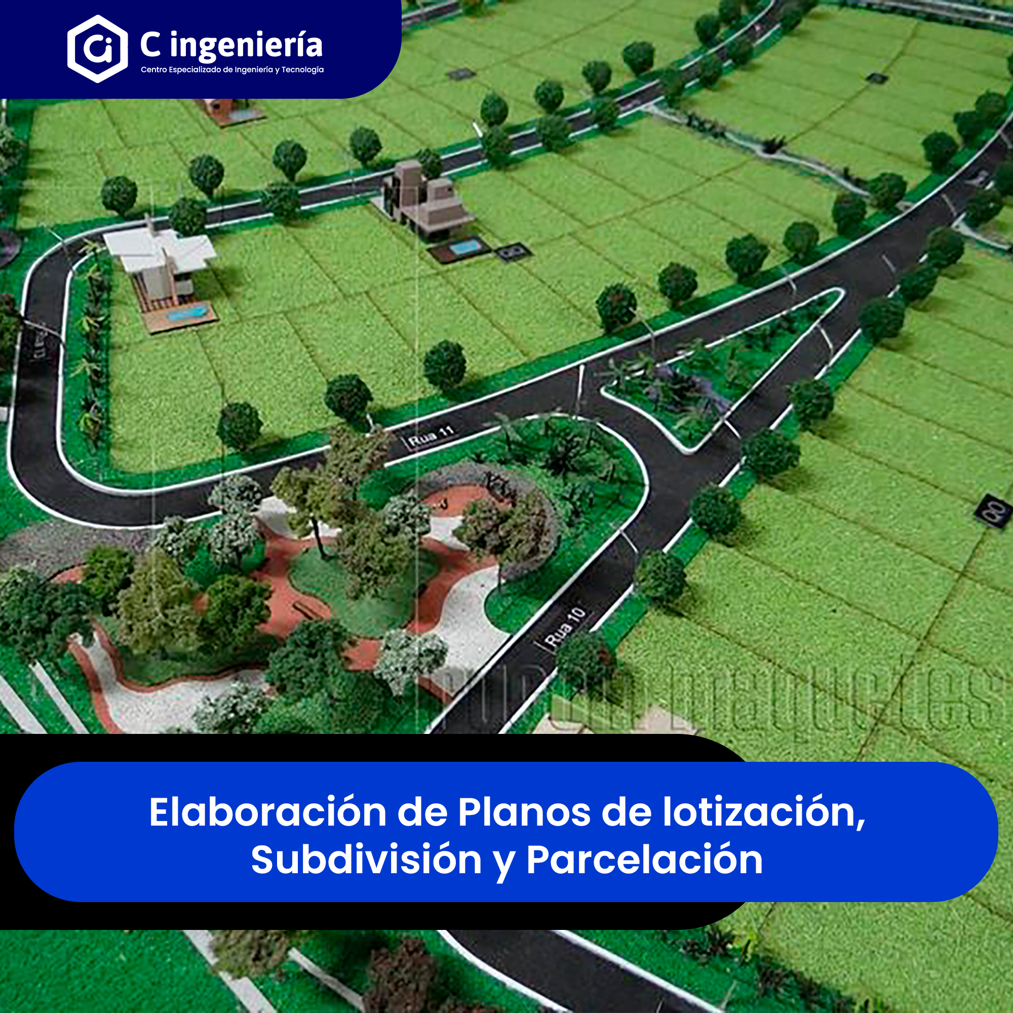 Elaboración de Planos de lotización, Subdivisión y Parcelación